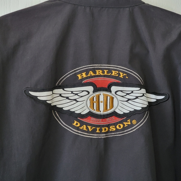 Harley Davidson Windbreaker Jacket - Picture 3 of 9
